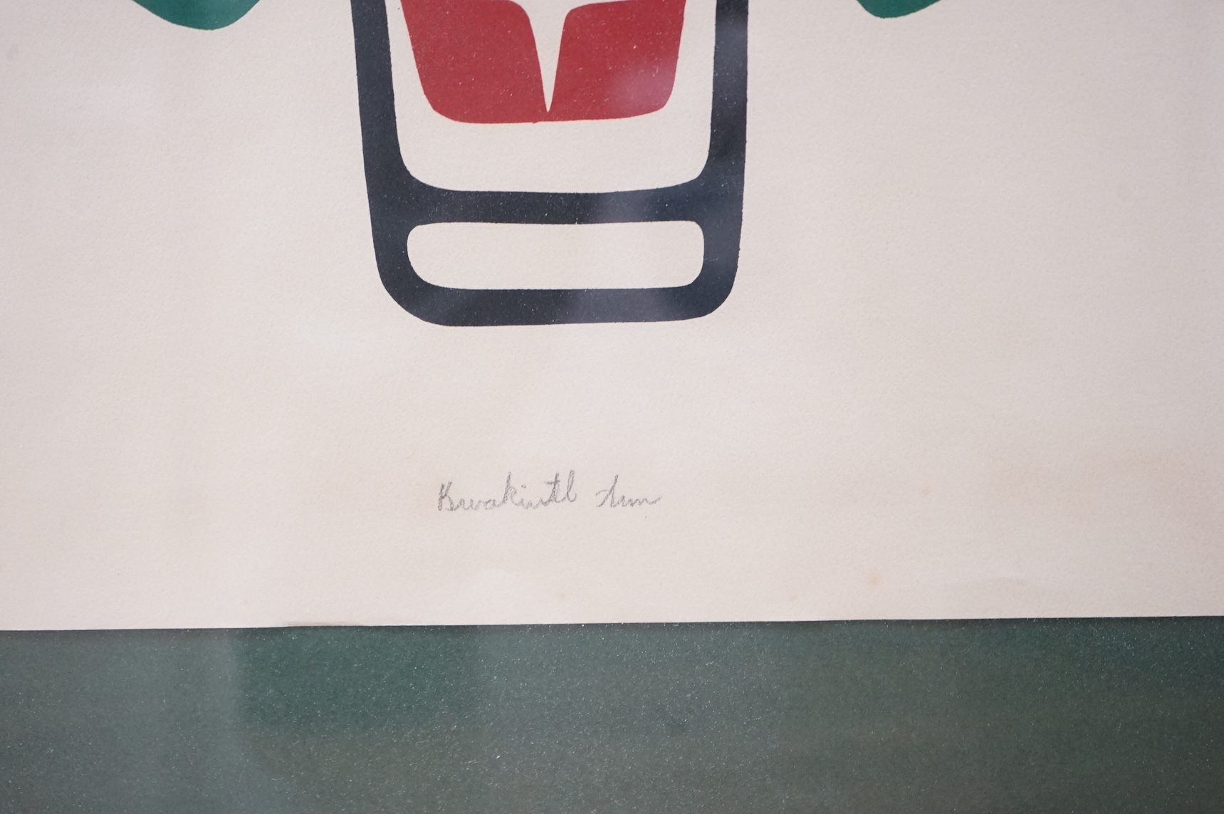 Tony Hunt (Canadian 1942-2017), five screenprints, Aboriginal designs, each signed, 39 x 50cm. Condition - fair, two unframed